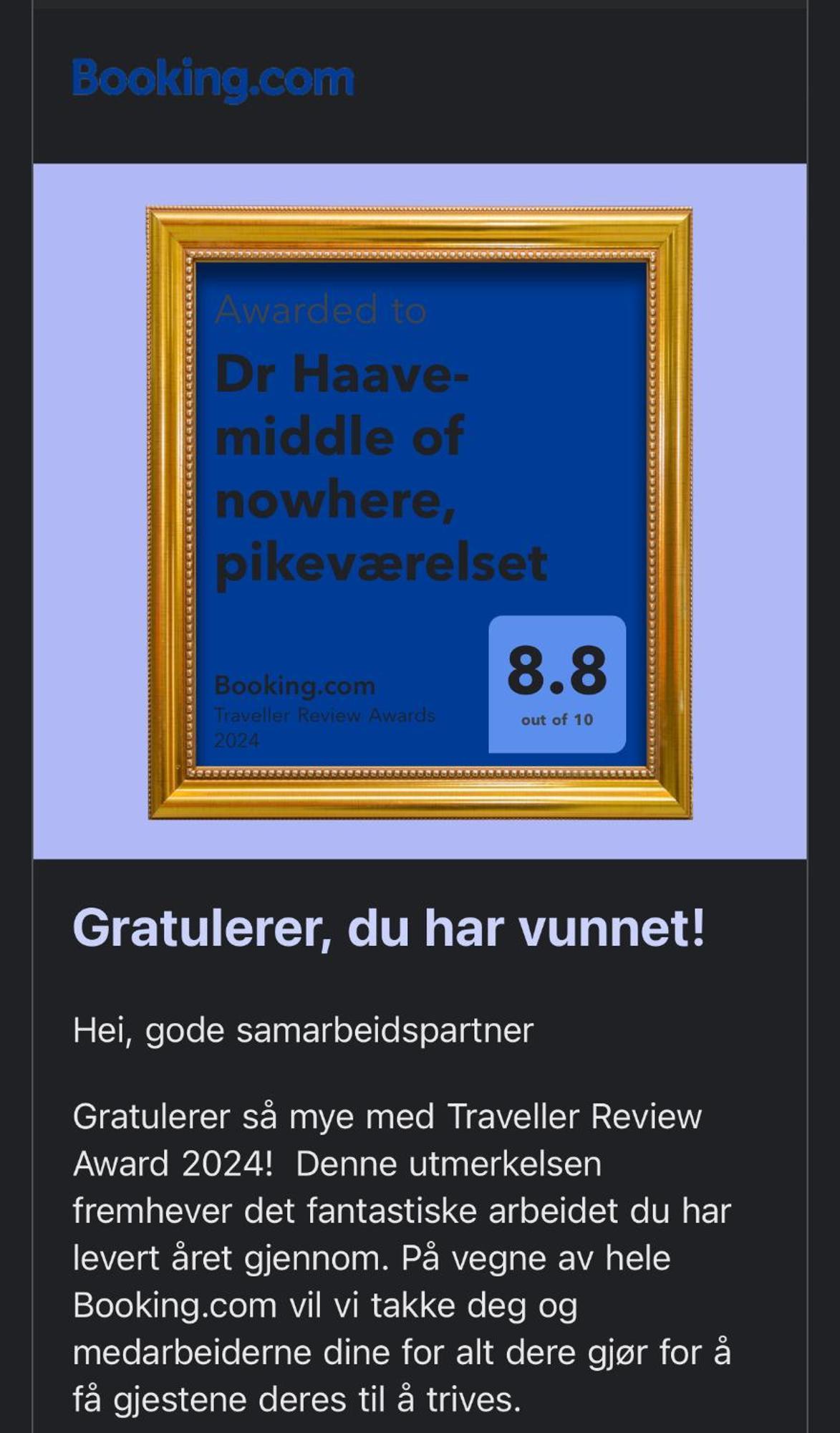 Dr Haave- Middle Of Nowhere, Pikevaerelset Sand  Exterior photo
